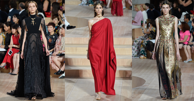 أميرات روما يعودن مع فالنتينو بشتاء 2016 هوت كوتور