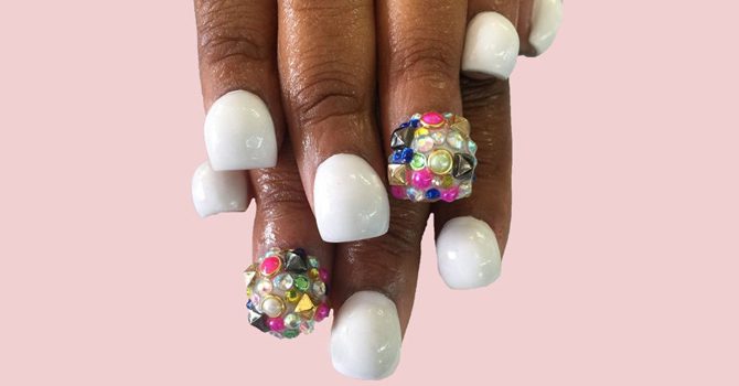 ما رأيك في صرعة أظافر الفقاعات؟