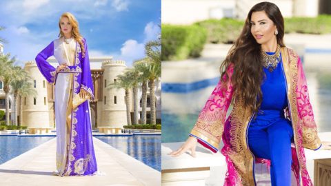 أولى عبايات لاميتا فرنجية رمضان 2016 على طريقة الهوت كوتور