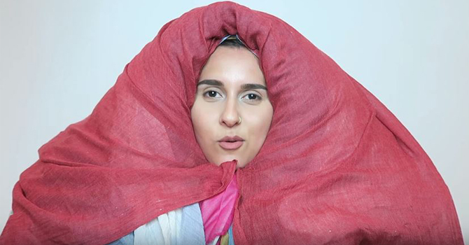 صرعة الـ 100 طبقة تصل إلى عالم الحجاب