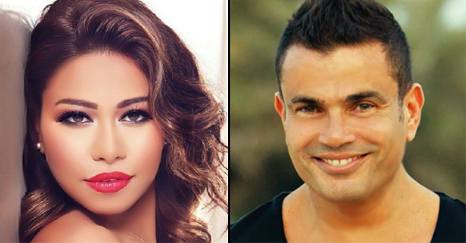 بالفيديو: عمرو دياب يرد بطريقته الخاصة على إساءة شيرين عبد الوهاب