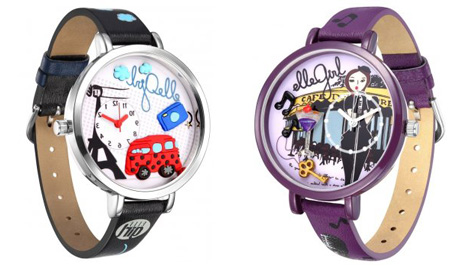 احدث ساعات اطفال من تصميم ايلى جيرل