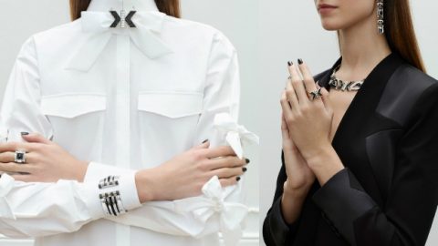 كارل لاغرفيلد يترجم شغفه بالآرت ديكو إلى قطع مجوهرات