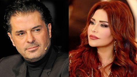 أحلام أول من قدّم واجب العزاء لراغب علامة في والدته
