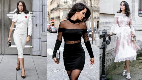 لانا الساحلي الأكثر أناقة بعروض الأزياء بأسبوع باريس