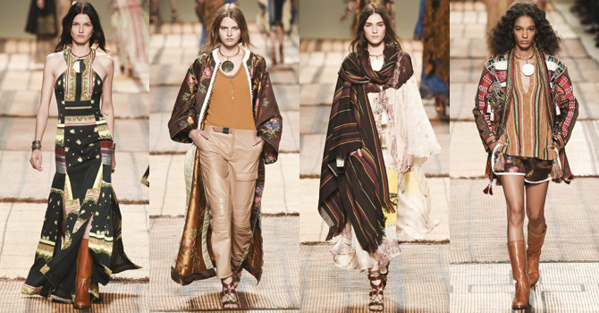 ميلانو ربيع 2017: أزياء إيترو البوهيمية تجوب الصحراء