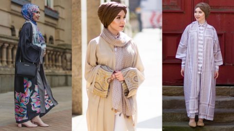 3 طرق لتنسيق العباءة الفضفاضة في العيد