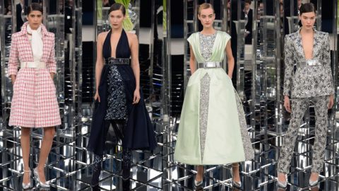 امرأة شانيل الكلاسيكية هوت كوتور ربيع 2017 في رحلة للمستقبل