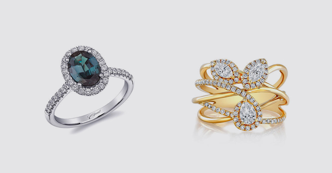 أجمل صيحات خواتم زفاف 2015 لعروس رأس السنة