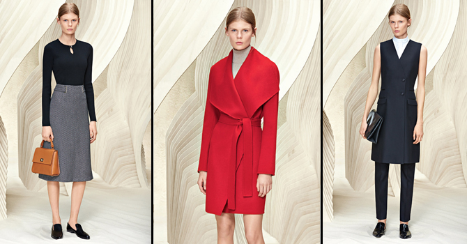 أزياء هوغو بوس كروز 2016 للمرأة العاملة الأنيقة