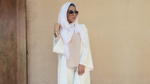 قطعة عصرية تناسب المحجبات طوال الصيف