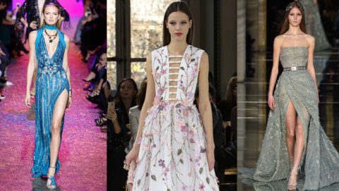 فساتين سهرة لبنانية تصدر منصات عروض الأزياء في 2016