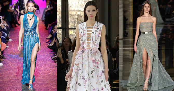 فساتين سهرة لبنانية تصدر منصات عروض الأزياء في 2016