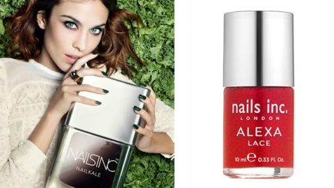 طلاء أظافر 2014 من Nails Inc.. مستوحى من نسيج الأقمشة