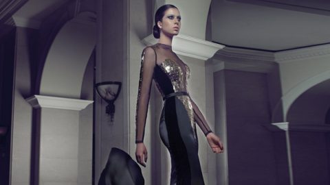 فساتين شربل كرم خريف 2014 بفخامة بلا حدود