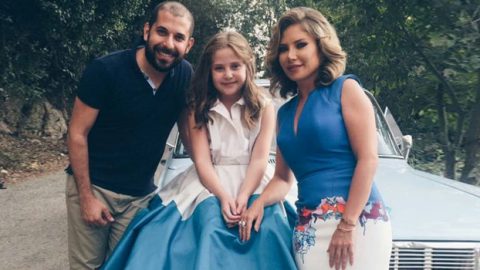 سلافة معمار تختار فستان ابنتها من Project Runway me