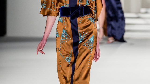 فستان كارولينا هيرايرا خريف 2014
