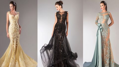 فساتين حنا توماجان خريف 2014 راقية وناعمة