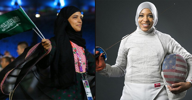 المحجبات تكشفن للعالم الوجه الأخر للمسلمات في أولمبياد ريو 2016