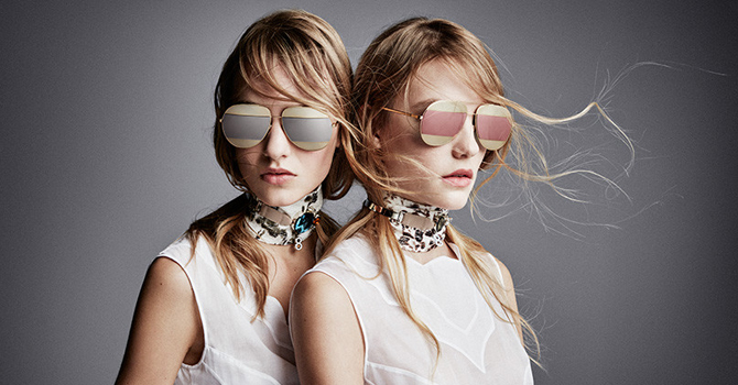 نظارات شمس ديور ربيع 2016 بتقليمات المرايا