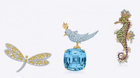 الطبيعة تزين صدركِ ببروشات فاخرة