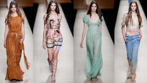 أسبوع ميلانو : تشكيلة ألبيرتا فيريتي ربيع 2015 عاصفه رومانسية