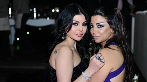 هيفاء وهبي تلحق آل يموت وتتبرأ من أختها