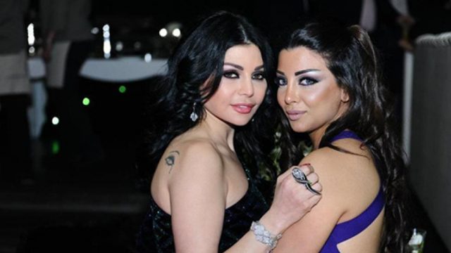 هيفاء وهبي تلحق آل يموت وتتبرأ من أختها