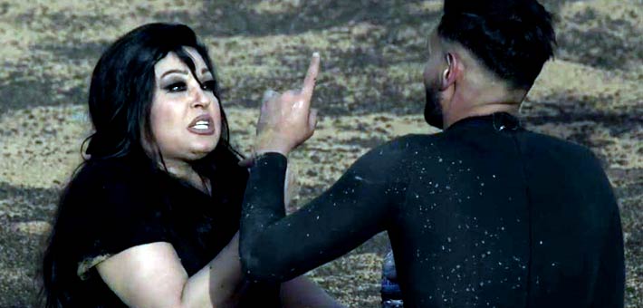 فيفي عبده تُمطر رامز جلال بسيل من السباب وتسجد شكر لله