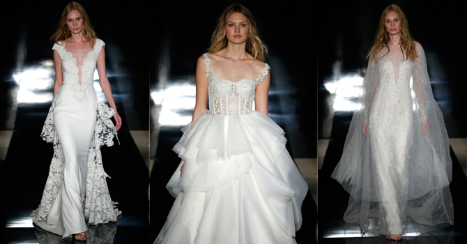 فساتين زفاف ريم عكرا ربيع 2017 بلمسات عصرية