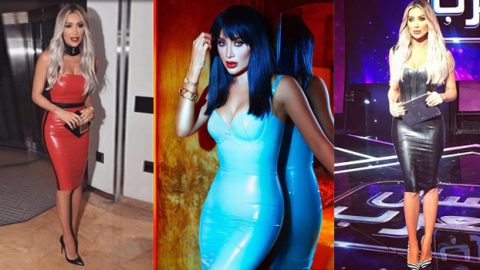 فساتين اللاتكس تكشف عن سر ثقة مايا دياب بقوامها دائمًا