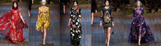 دولتشي أند غابانا تفاجىء الجمهور بأسبوع الموضة بميلانو