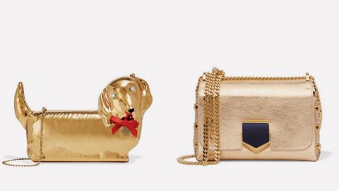 حقائب 2016 ببريق الذهب الوردي والأصفر