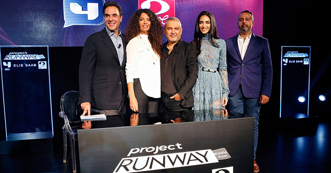 اكتشفي حفل إطلاق برنامج Project Runway ME بحضور إيلي صعب
