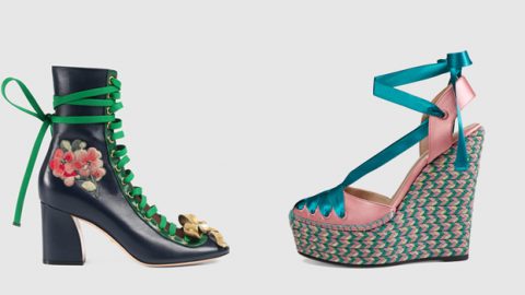 أحذية غوتشي ربيع 2016 بروح الماضي الساحر