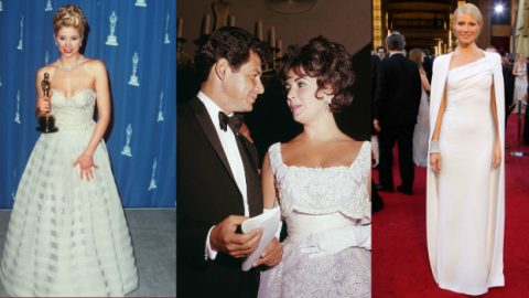 الأبيض خيار نجمات الأوسكار الدائم على مر السنين