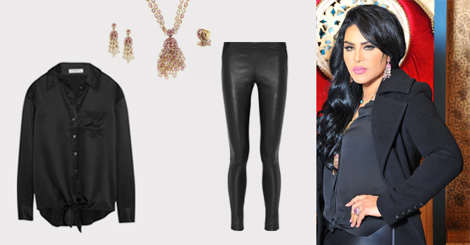 كم تكلفة إطلالة الملكة في الحلقة الأولي ؟