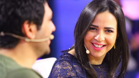إيمي سمير غانم في الظهور الأول بعد إعلان موعد زواجها وحسن الرداد
