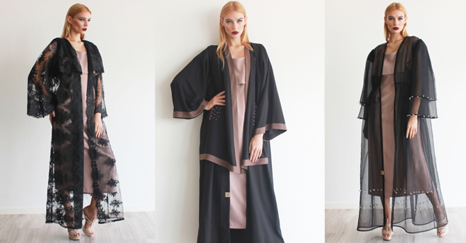 عبايات أتش أف بوتيك شتاء 2016 تعكس رومانسية المرأة الفرنسية