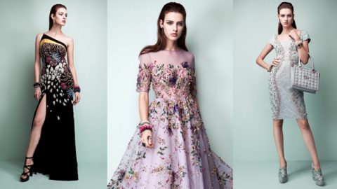 فساتين سهرة جورج حبيقة ربيع 2017 تعزف سيمفونية للفخامة