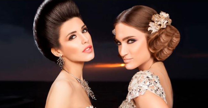 تسريحات شعر مذهلة من راني العلم لعروس 2015