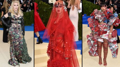 الإطلالات الغريبة تطغى على حفل Met Gala 2017