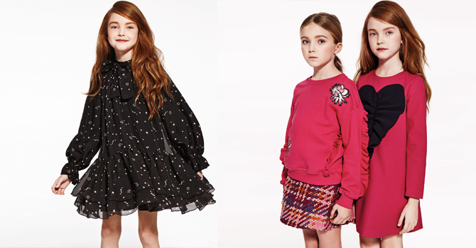 أزياء طفلتك العصرية شتاء 2017 من MSGM