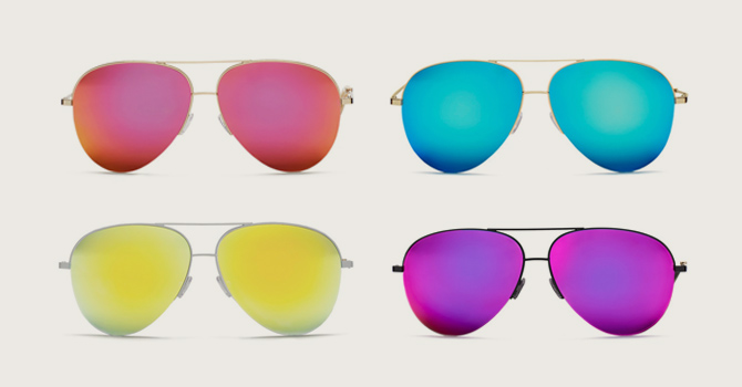 نظارات شمس فيكتوريا بيكهام ربيع 2015 بألوان الشمس