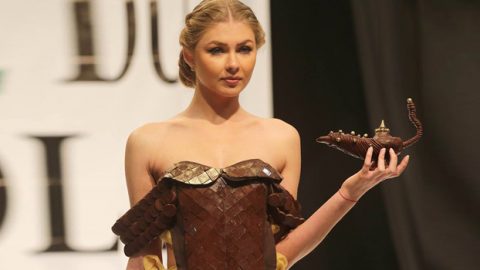 أزياء بمذاق الشيكولاته من Salon du Chocolat 2015