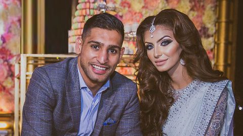 100 ألف يورو تكلفة عيد ميلاد إبنة الملاكم أمير خان