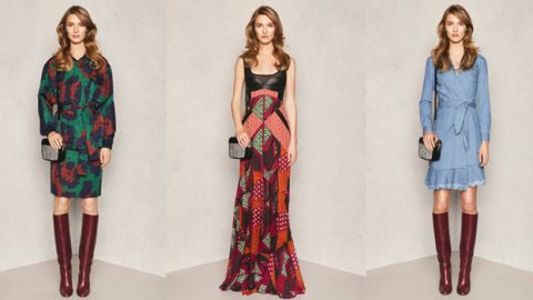 ديان فون ما قبل خريف 2015 بطباعات الهيبي القبلية