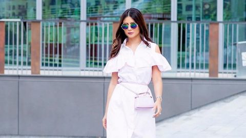 طرق عصرية لارتداء حقيبة الخصر هذا الصيف