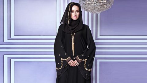 أبرز العبايات المطرزة لعام 2014