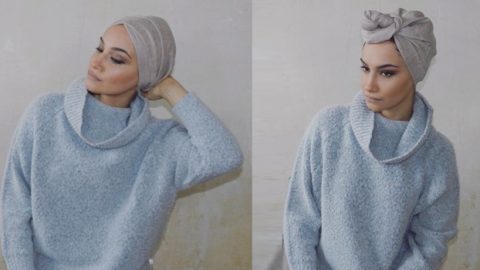 4 طرق مبتكرة لارتداء التوربان في الشتاء